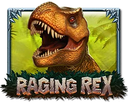 Raging Rex game card artwork